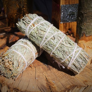 Blue Sage Smudge Stick: Handgeerntet für Heilung & Fülle