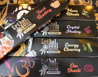 Tribal Soul Incense Sticks: Spiritual Series - Aromatic Scents