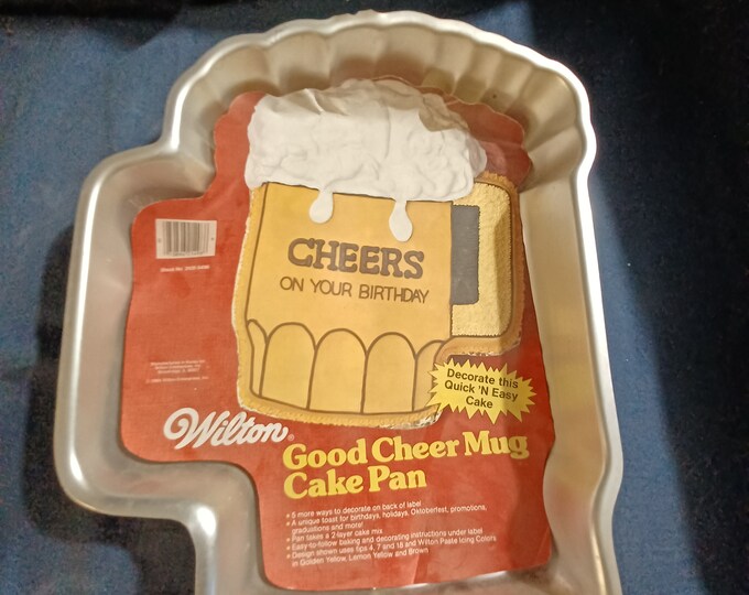 Vintage Wilton Beer Mug Cake Pan Etsy