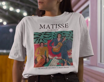 Matisse Painting shirt, Art T-shirt - Cool Aesthetic Tee Fine Art Unisex Shirt