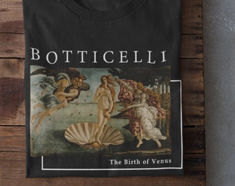 Die Geburt der Venus - Botticelli Ästhetische Kleidung, Renaissance Shirt, Shirt Kunstliebhaber Geschenk Shirt