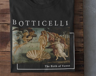The Birth of Venus - Botticelli Aesthetic Clothing, Renaissance Shirt, Shirt art lover gift Shirt