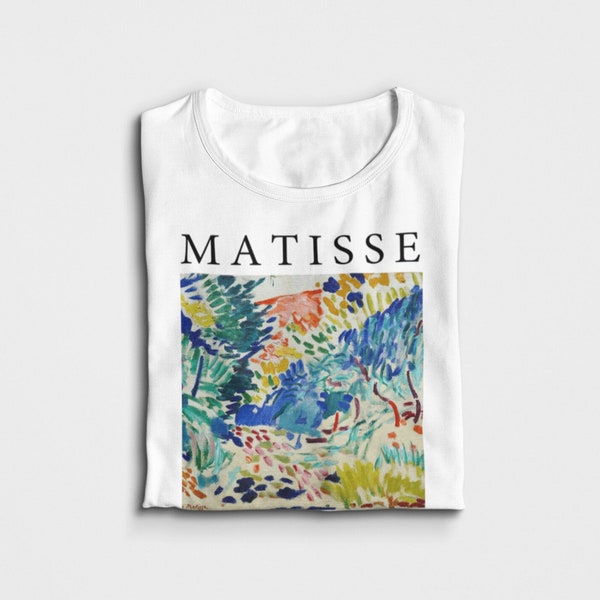 Henri Matisse Landscape at Collioure T-Shirt, Henri Matisse T-Shirt, Vintage Art T-Shirt, Famous Art