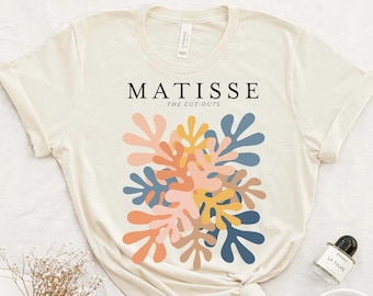 Matisse The Cut Outs Shirt, matisse shirt, art shirt, aesthetic shirt, aesthetic clothing, boho shirt, Unisex