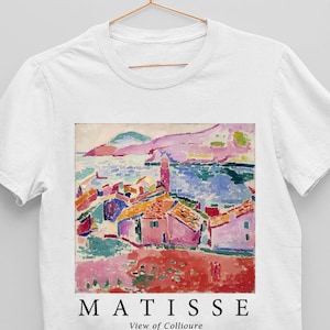 Henri Matisse View at Collioure T-Shirt, Henri Matisse T-Shirt, Vintage Art T-Shirt, Famous Art