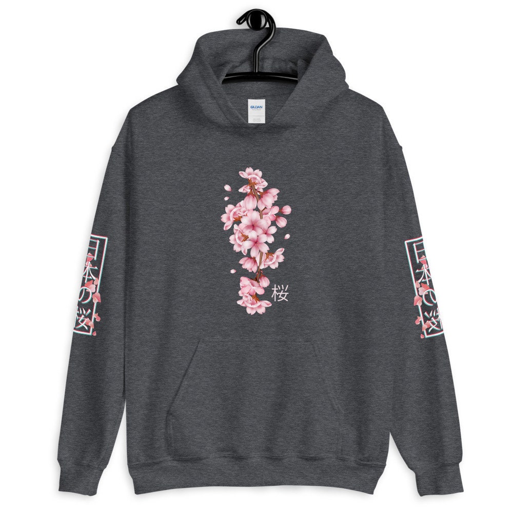 Pink cherry deals blossom hoodie