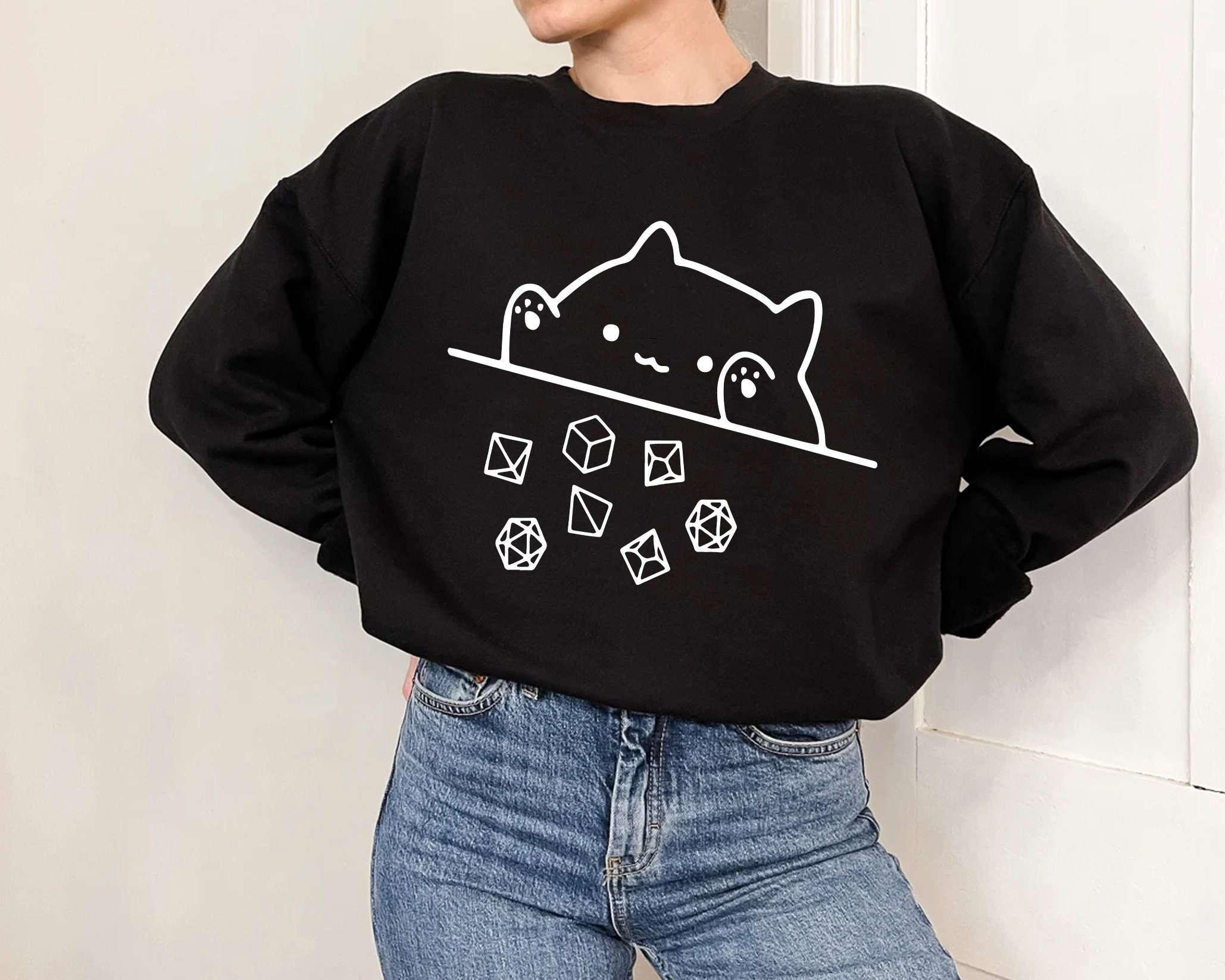 Bongo deals cat sweatshirt