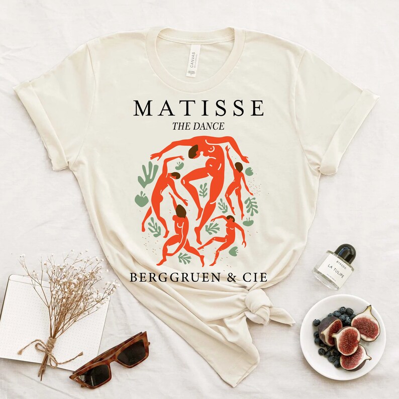 Matisse Print Minimal Art T-shirt main image 1