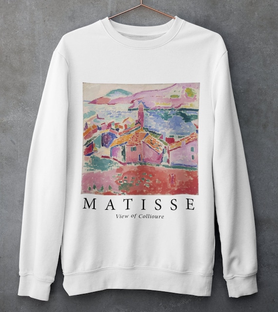 Henri Matisse View at Collioure Sweatshirt, Fine Art Sweatshirt, Vintage Famous  Art T-Shirt, Gift for art lover Sweatshirt