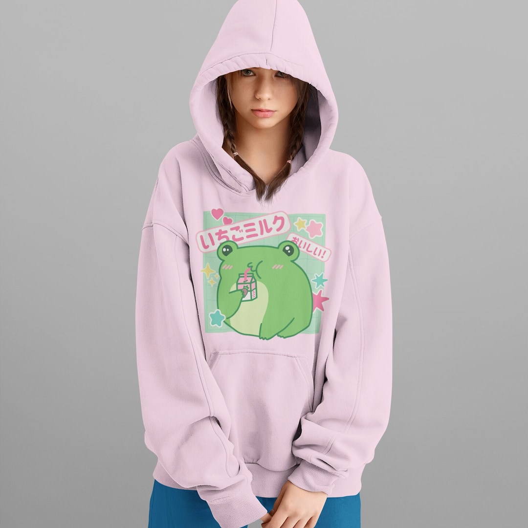 Kawaii top drinks hoodie