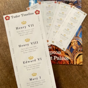 Historical Bookmarks British Monarch Timeline