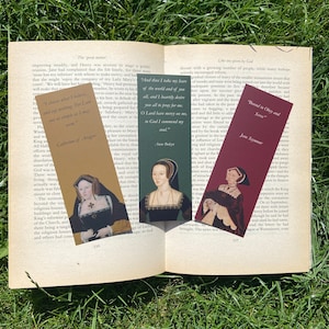 Tudor Queens and Wives of Henry VIII Quote Bookmarks