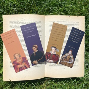 Tudor Queens and Wives of Henry VIII Quote Bookmarks image 2