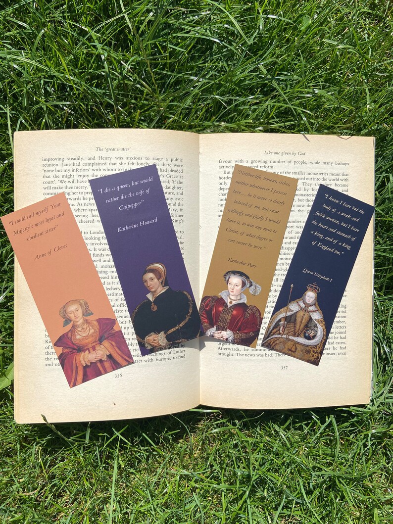 Tudor Queens and Wives of Henry VIII Quote Bookmarks image 2