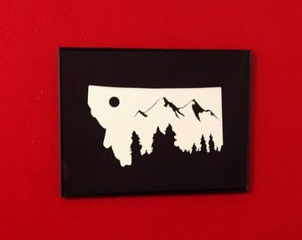 Montana Wall Stencil