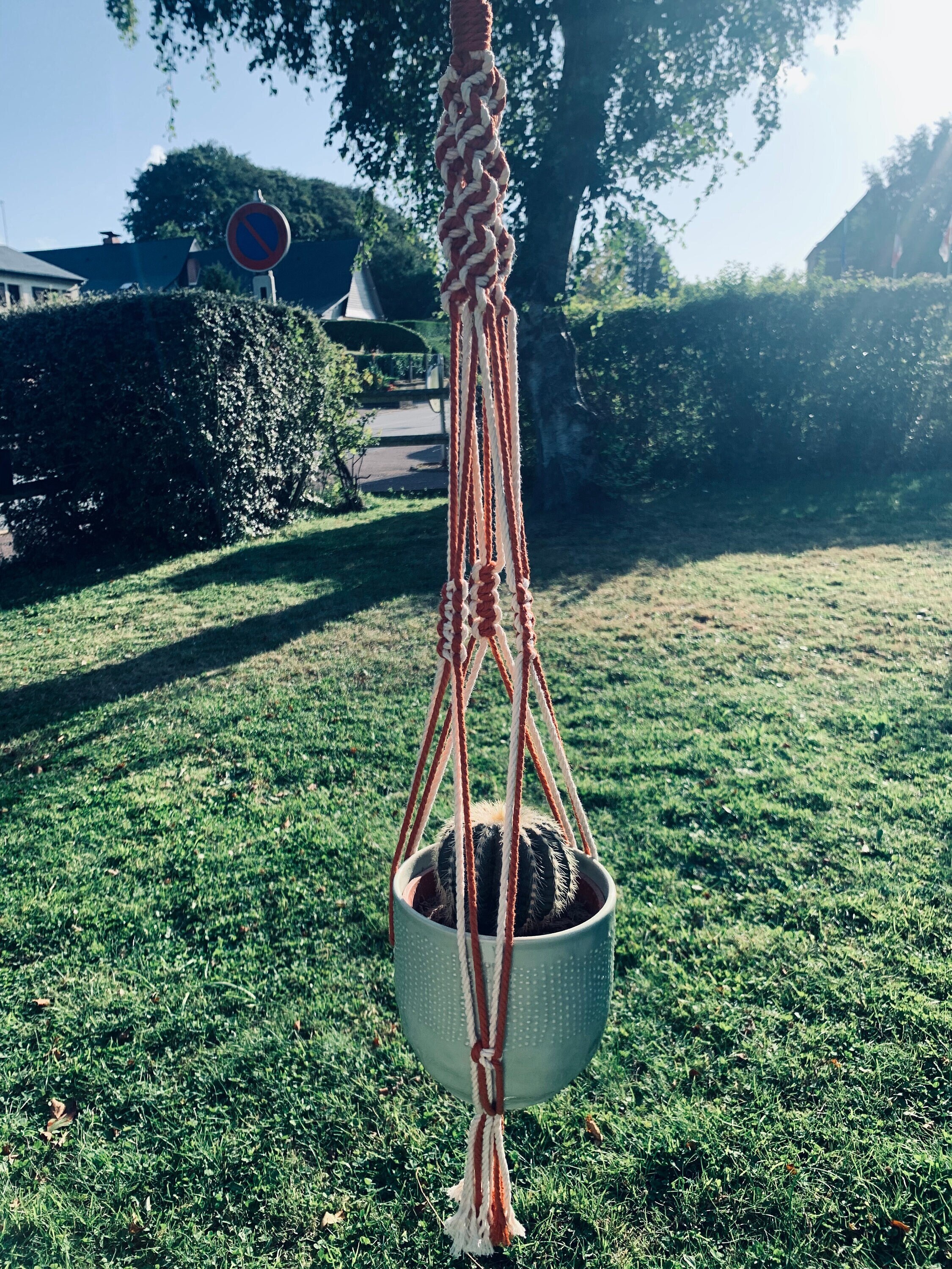 Suspension Pour Plante Macramé