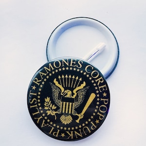 Ramonescore Pop Punk Playlist 58mm Button Badge