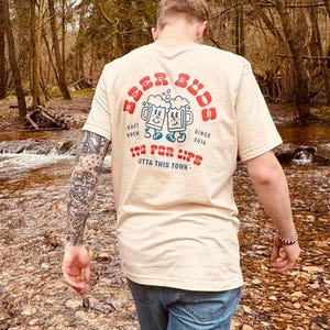 Beer Buds T-Shirt | Soft Cream