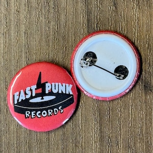 Fast Punk Records 25mm Button Badge