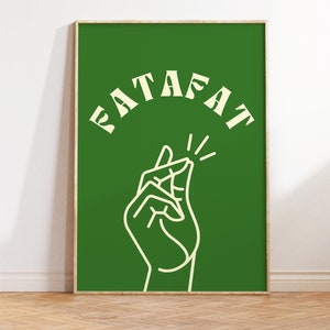 Fatafat, Desi Art, Indian Wall Art, Funny Hindi Print, South Asian Art, Pop Art, Desi Funny Poster, Retro, Punjabi Art, Humorous saying Art