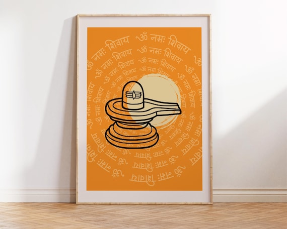 Lord Shiva Art Print, Shiva Wall Art, Hindu God art, Hindu Artwork, Shiva Poster, Hindu Art, Meditation poster, Spiritual Wall Art, Mahadev