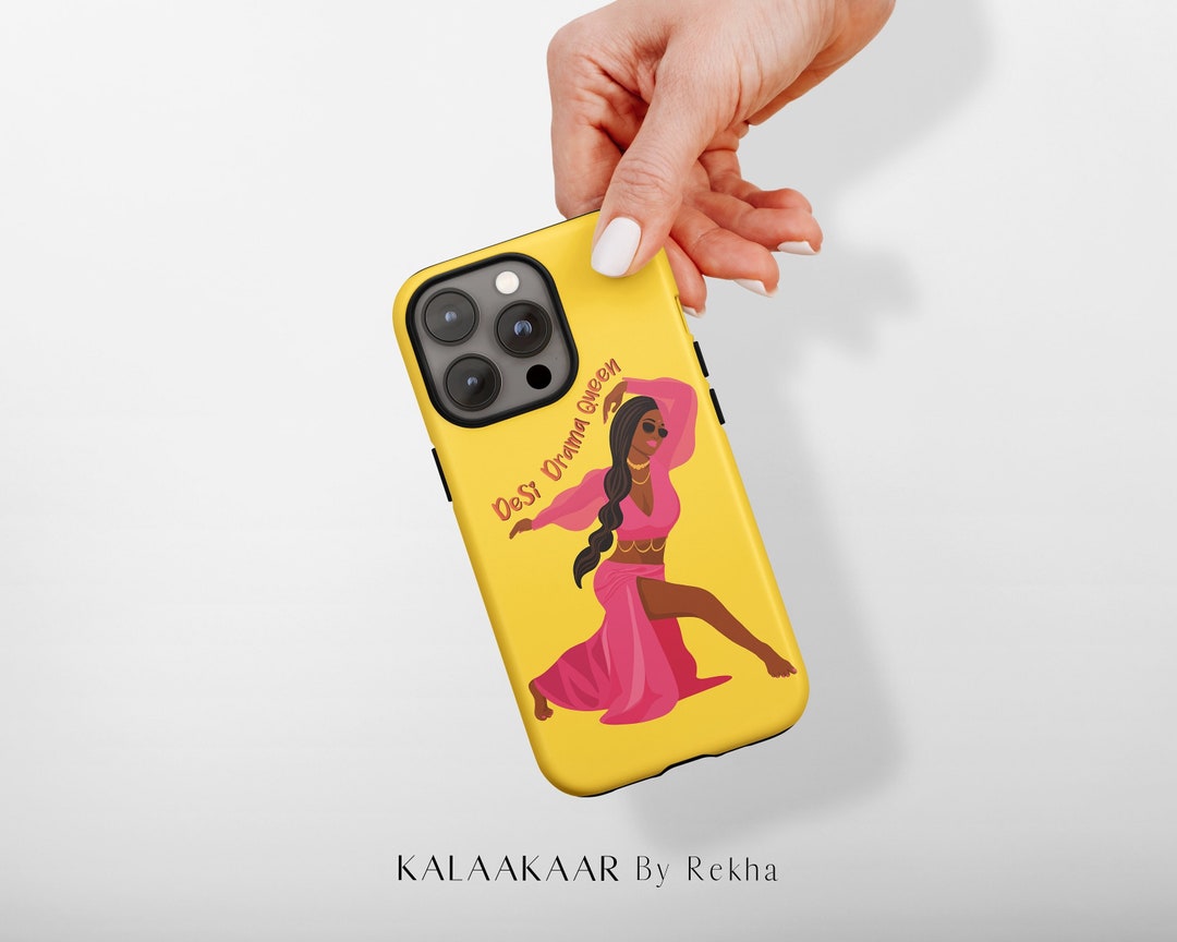 Buy Desi Drama Queen iPhone Case, iPhone 14 13 12 11 Pro Max Mini