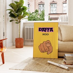 Text Daffa Daffa Ho, Get Lost, Desi Art, Indian Wall Art, Hindi Print, South Asian ...