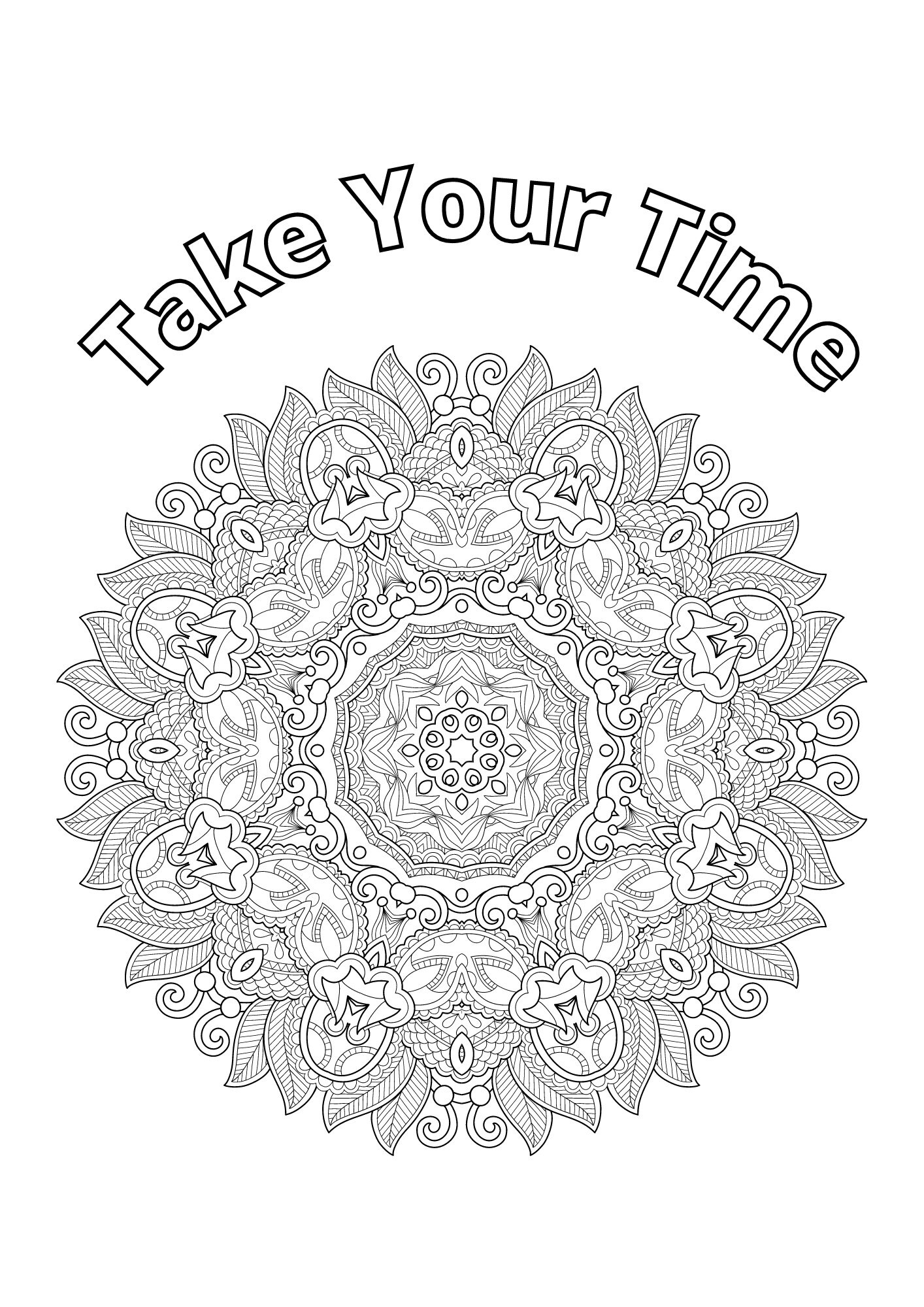 Mandela Colouring Page Digital Download | Etsy