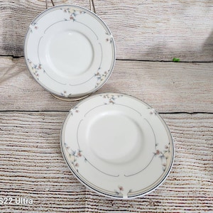 Lot de 5 soucoupes Heritage Blossom Princess House