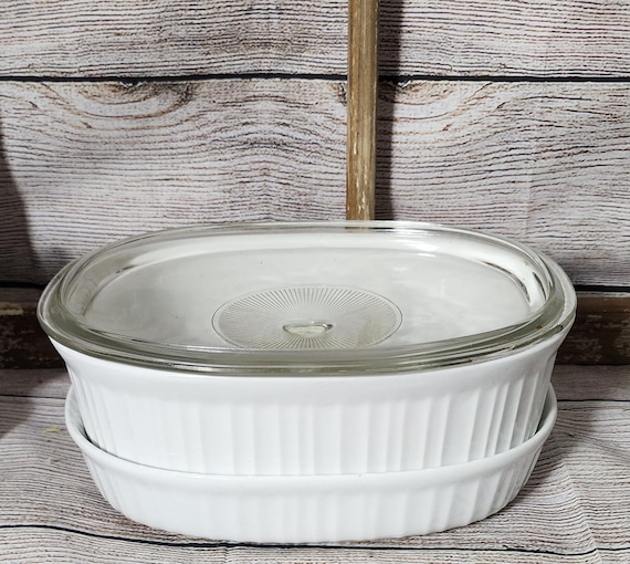 baking dish quart corningware