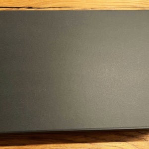 Magnetic box black - elegant gift packaging for your order