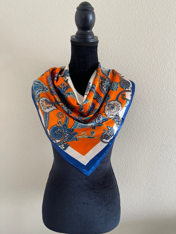 Handbag Scarf - Women Silk Scarf - Head Silk Scarf