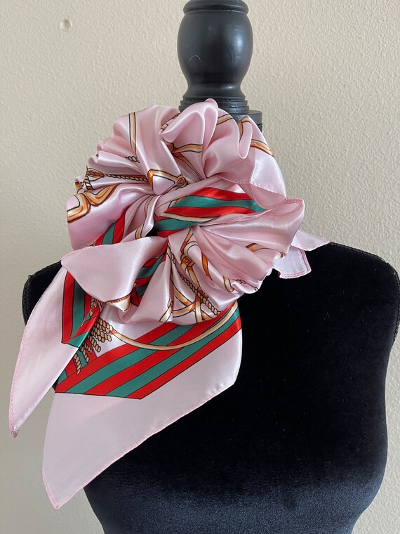 Designer Scarf - Fashion Scarf - Neck Scarf - Bag… - image 8