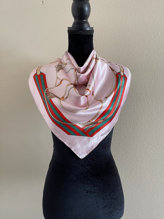 Designer Scarf - Fashion Scarf - Neck Scarf - Bag… - image 1