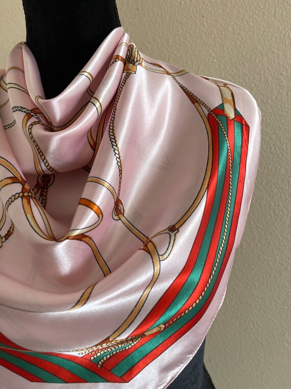 Designer Scarf - Fashion Scarf - Neck Scarf - Bag… - image 4