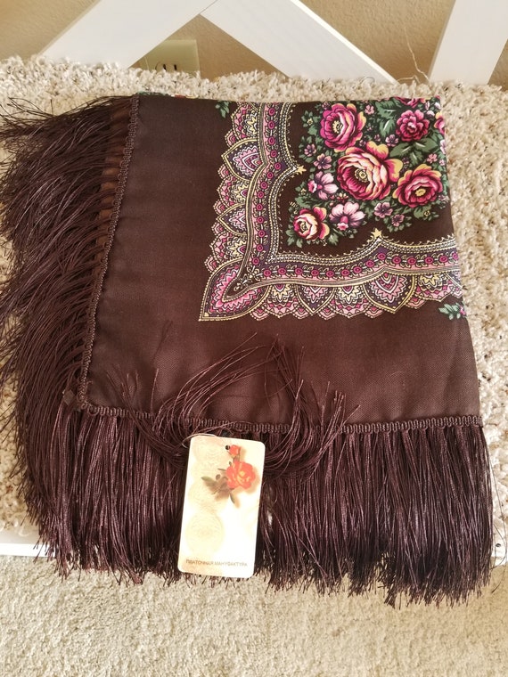 Sale! UKRAINIAN SHAWL- Traditional Women Scarf - … - image 6