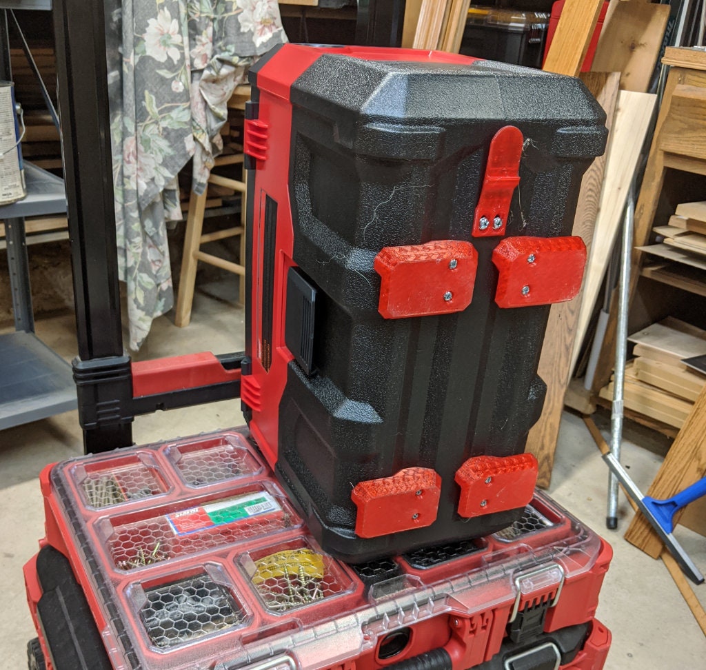 Milwaukee vacuum feet to attach to packout Etsy