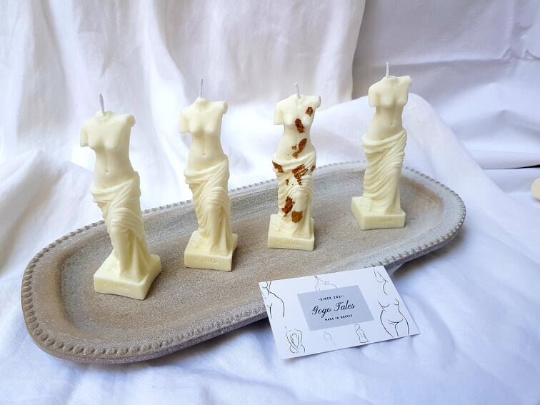 Venus Candle/Soy Wax Candle /Goddess Candle/Greek Statue Etsy