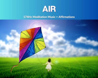 AIR • 174Hz Solfeggio Meditation Music + Affirmations