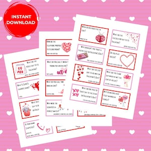 Blagues pour la Saint-Valentin, blagues sur la boîte à lunch pour enfants, notes sur la boîte à lunch pour la Saint-Valentin pour enfants