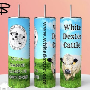 white dexter insulated tumbler B