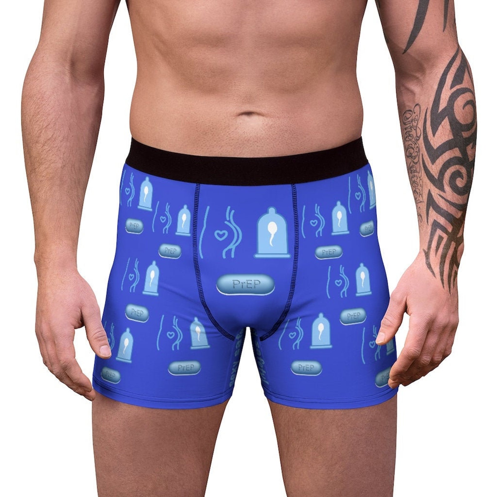 Sexy & Safer Men's Boxer Briefs for Gay Bi Queer Trans Men Etsy