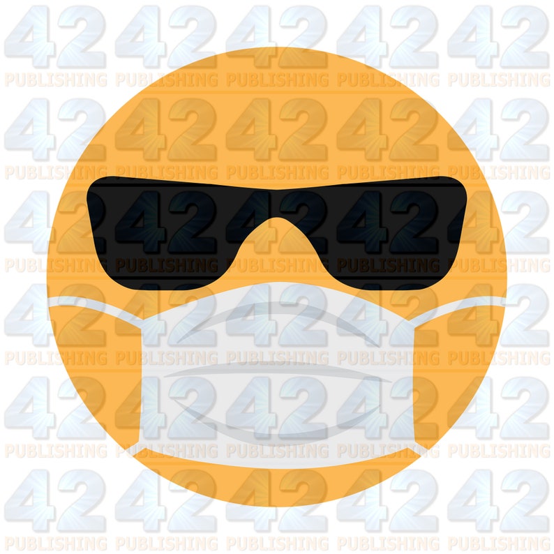 MASK SMILEY FACE Emoji Design Exclusive Design Emoji Face Etsy