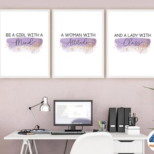 Inspiring Wall Art, Girl Boss Printable, Girl Boss Quote, Girl Boss ...