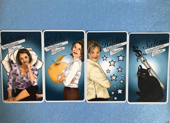Sabrina the Teenage Witch Inspired Mini Deck - Etsy