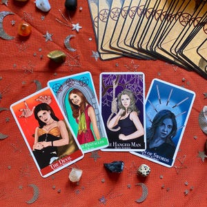 Mini jeu de tarot inspiré de Sarah Michelle Gellar