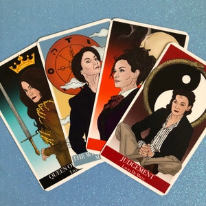 Mini baralho de tarô inspirado em Michelle Gomez