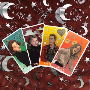 Von Gillian Anderson inspiriertes Mini Tarot Deck