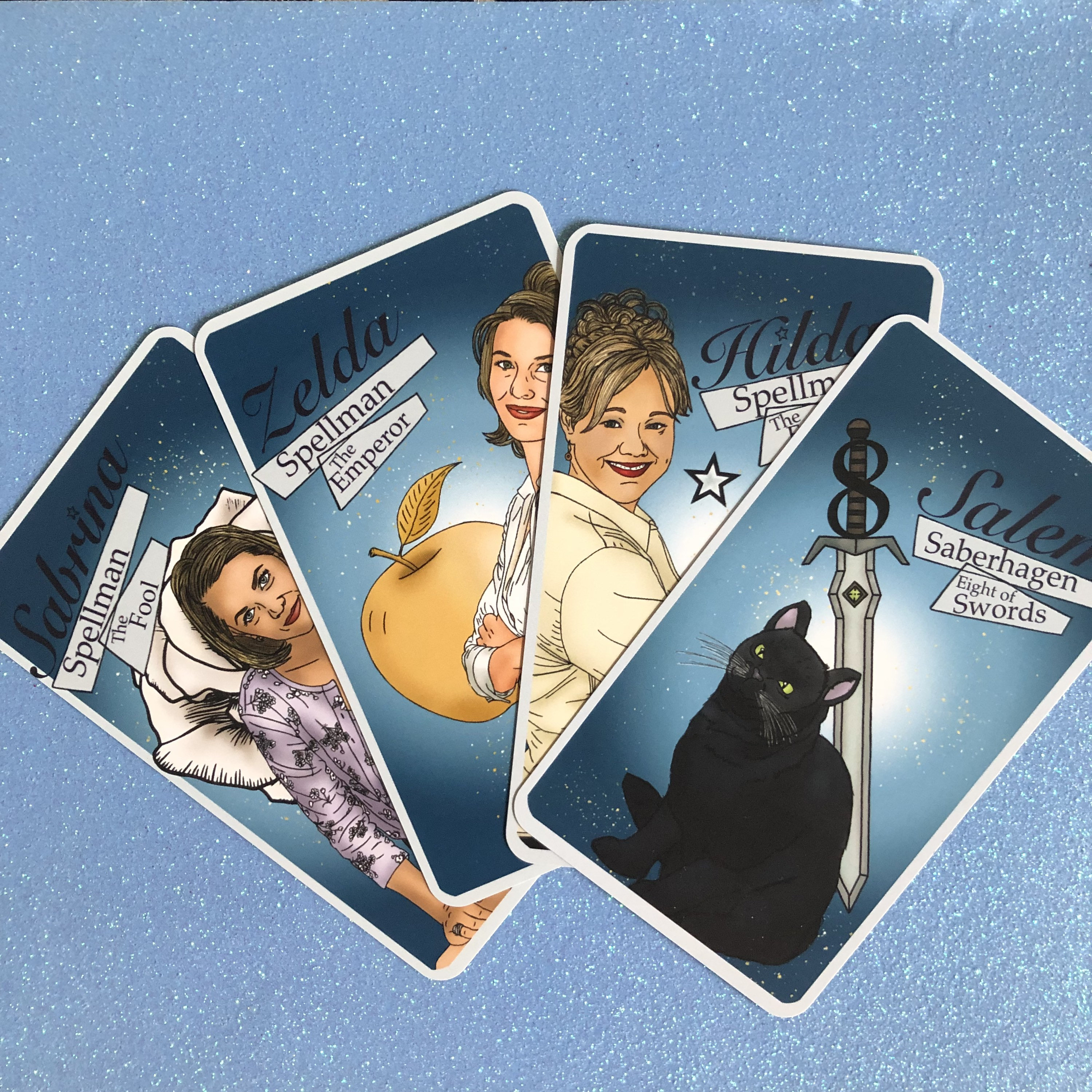 Sabrina the Teenage Witch Inspired Mini Deck - Etsy