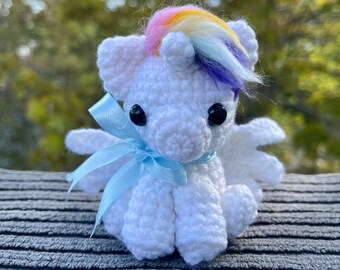 Rainbow Unicorn Crochet Pattern